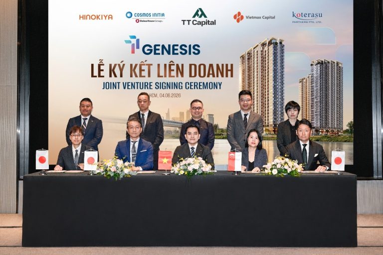 Lễ ký kết liên doanh phát triển TT Genesis