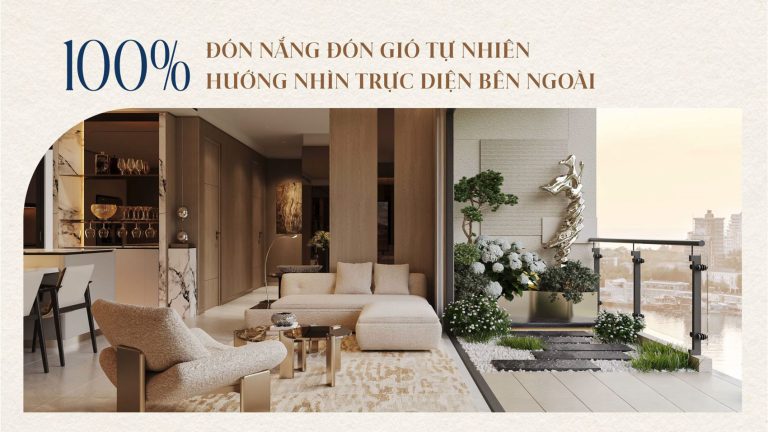 Thiết kế căn hộ TT Genesis đón nắng gió tự nhiên