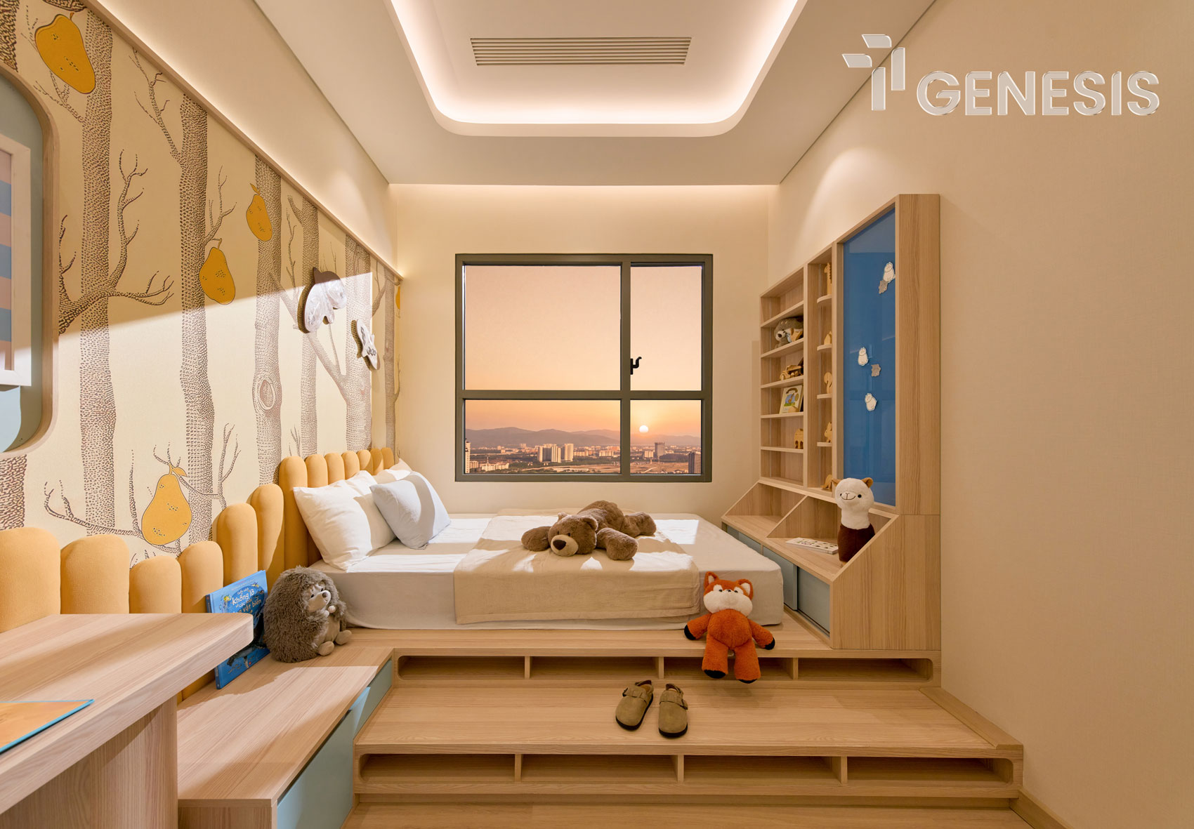 Trang chủ V2 22 Phòng ngủ trẻ em căn hộ 2PN TT Genesis